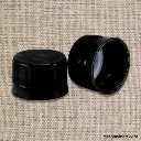 Tutup PET Double Lid N28 Hitam.webp