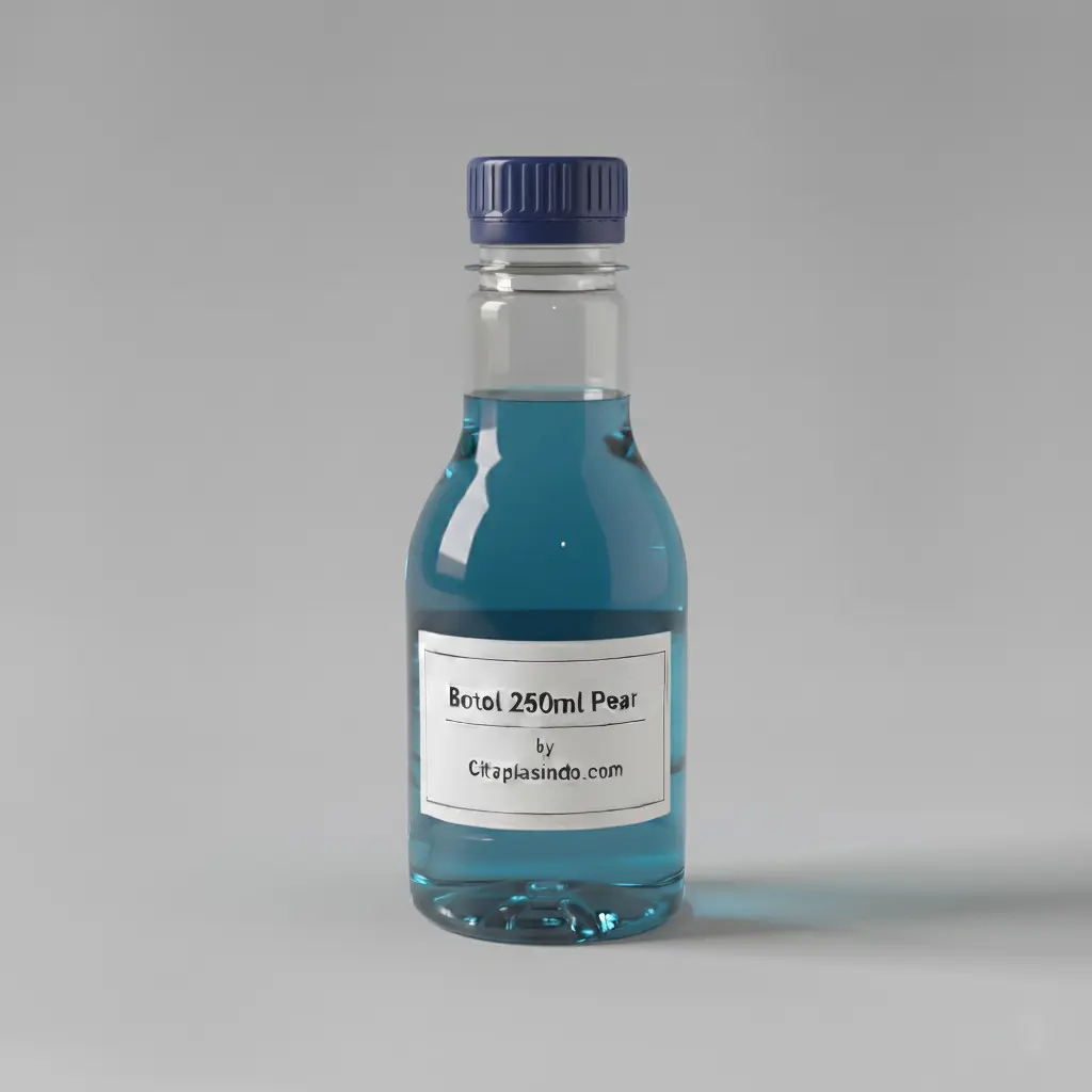 botol pet 250 ml pear dark blue.webp