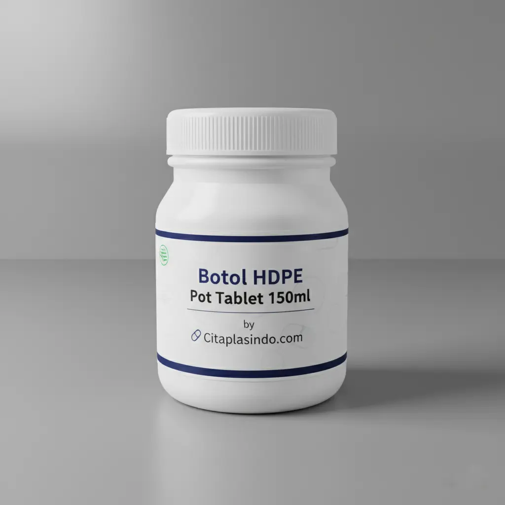 Botol Pot Tablet Kecil 150ml