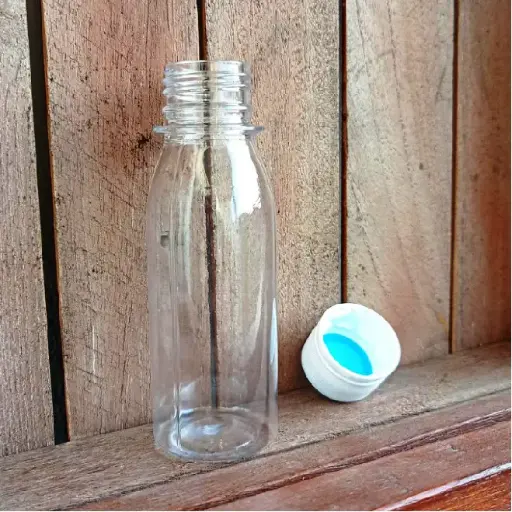 Botol Plastik PET, 100ml, Neck 28mm